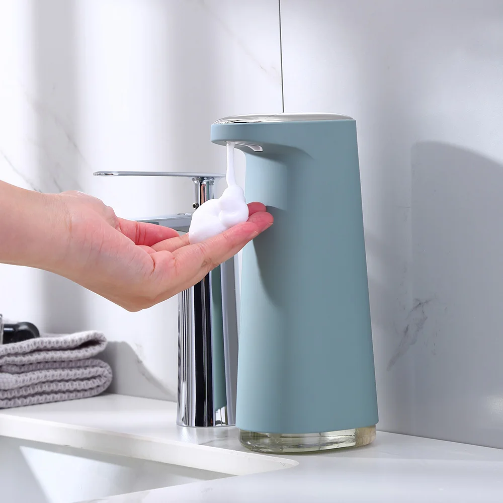 

Automatic Liquid Foam Soap Dispenser with Sensor Smart Dispensers Soap Bathroom USB Charging Hand Washing Machine for Kitchen