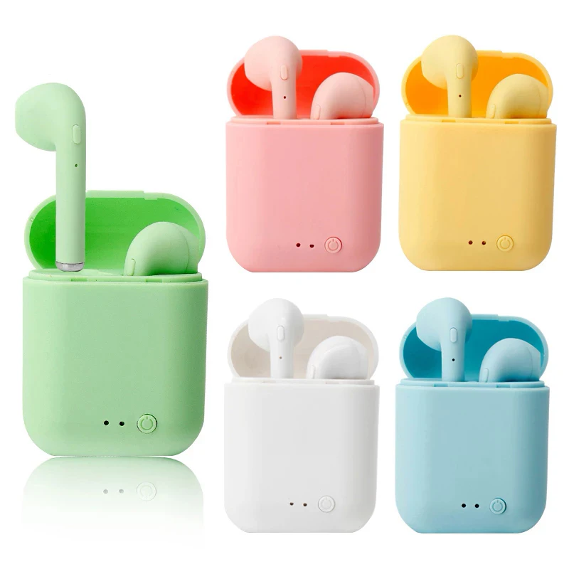 

Macaron Colors TWS Wireless Earphones for Iphone Huawei Xiaomi Realme Bluetooth 5.0 Headphones Sports Earbuds Waterproof Headset