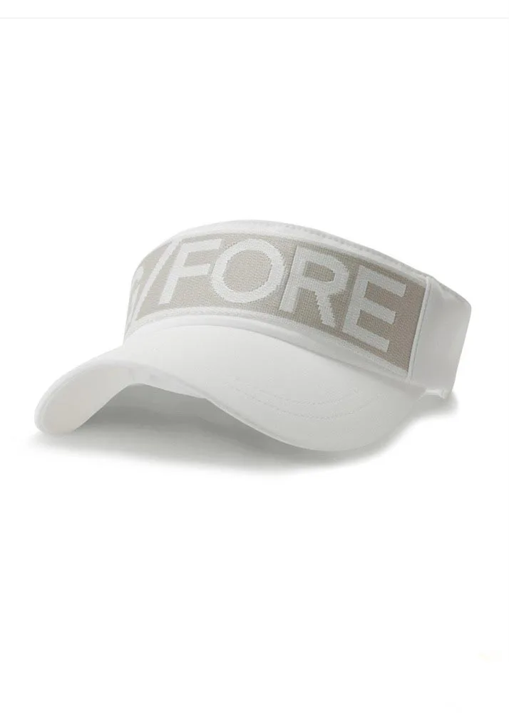 23 New Original Single Golf Hat Unisex Golf Ribbon Korean Edition Sun Sunshade and Sunscreen Headless Hat Empty Top Hat