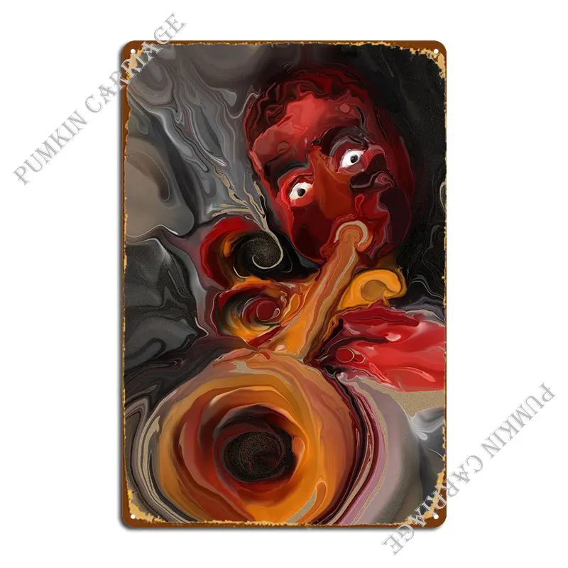 

Металлический плакат Satchmo, настенная стена для гостиной, клубный жестяной Плакат на заказ