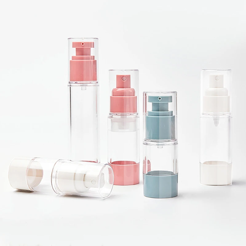 

15/30/50ml Nordic Vacuum Spray Refillable Bottle Lotion Cosmetic Dispenser Travel Portable Hydration Bottle Alcohol Bottling