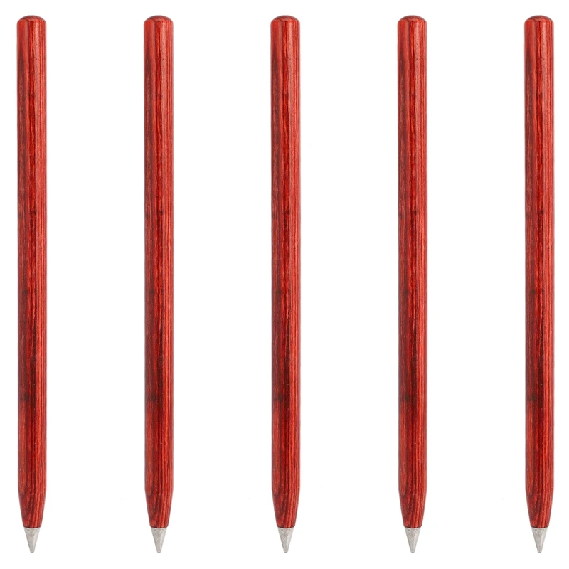 

5X офисный долговечный карандаш, вечная металлическая ручка, ручка без чернил, Офисная живопись, прозрачные и прочные гаджеты, товары для сту...