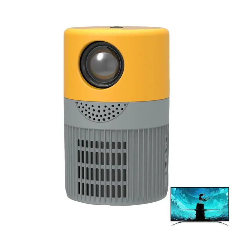 

Mini Projector YT400 HD 1080P Multi-Model Interface Phone Projector WiFi Projector Mini Jumbotron Support U Disk Set Top Box DVD