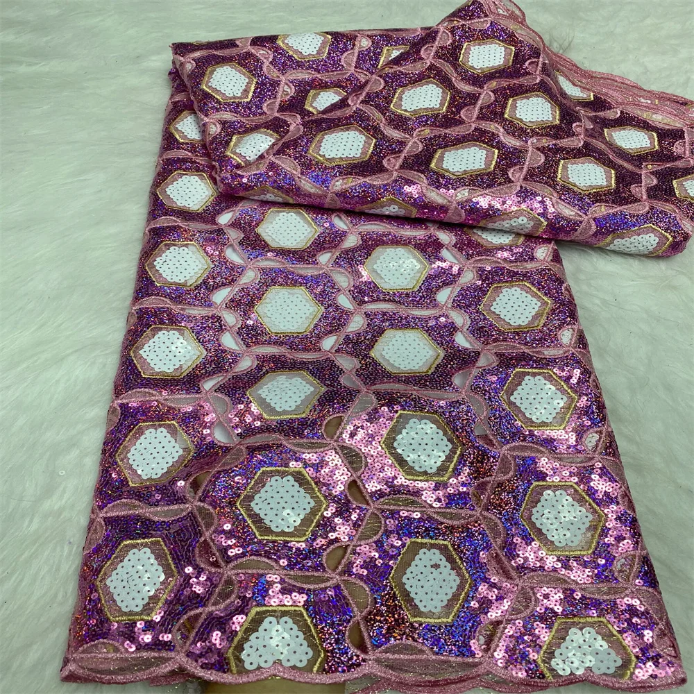 

Женская кружевная ткань 2023, новейшая вышивка, тюль, кружевная ткань, африканская ткань, Сетчатое кружево для свадебного платья