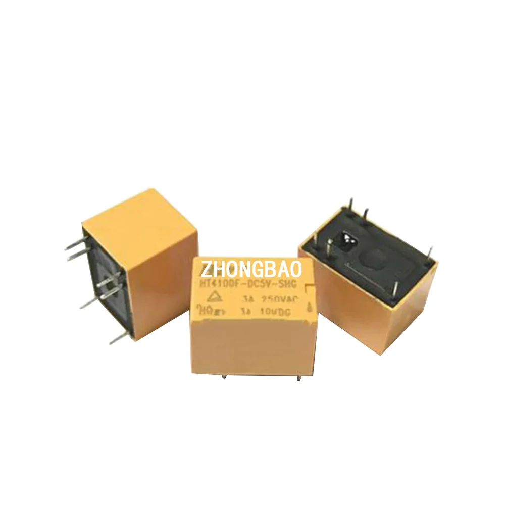 

Relay HT4100F-DC5V-SHG 6-foot spot scattered new 5VDC 50PCS -1lot