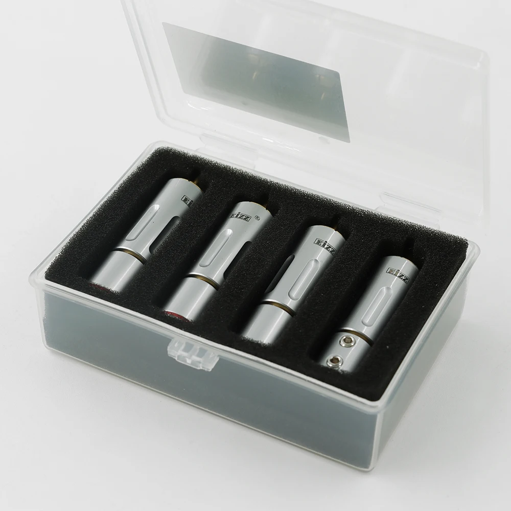 EIZZ 204 RCA разъем 24K позолоченный фоторазъем для адаптера с замком Hifi аудио видео AMP TV