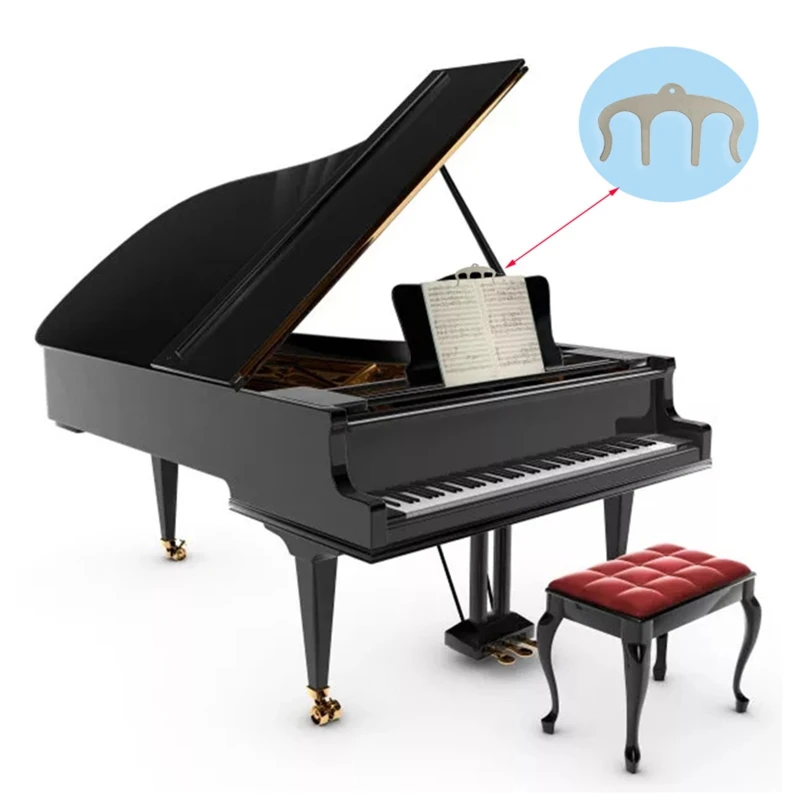 Музыкальный инструмент музыкальная книга зажим для страниц металлический