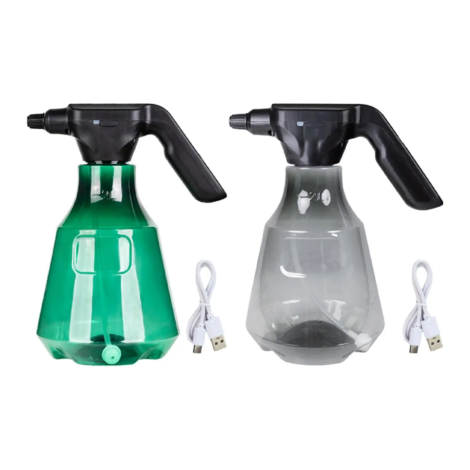 

Watering Mister Spray Bottle Portable 2L Adjustable Electric Sprayer for Car Pets Flowers Fertilizing Vegetable