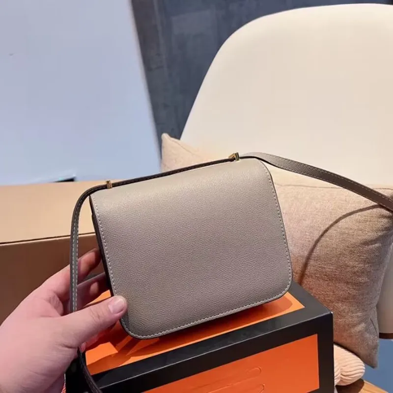 Fashion ladies shoulder bag luxury designer handbags boutique gift box packaging gold buckle crossbody bag bags for women  purse