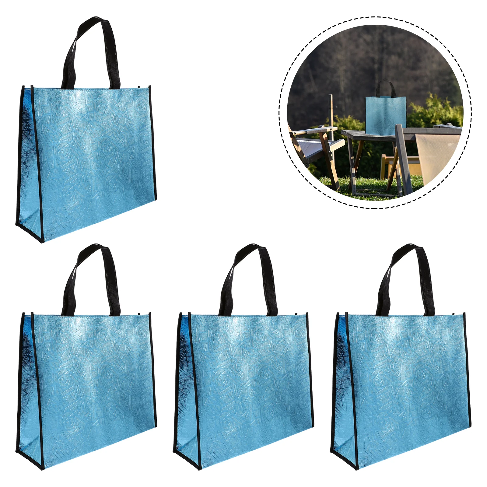 

Non-woven Bags Household Grocery Gift Packing Holders Wedding Portable Shopping Handle Wrapping Decorative Tote Bulk Food