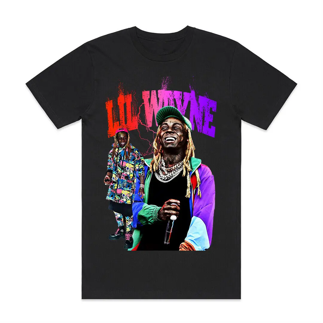 ФУТБОЛКА CUSTOM LIL WAYNE WEEZY MUSIC HIP HOP R&ampB ВИНТАЖНАЯ ARTIST POP