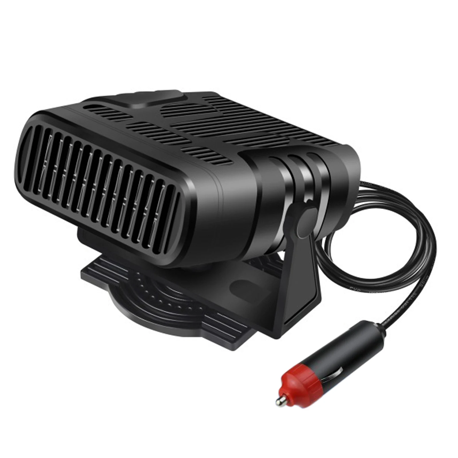 

Car Heaters Portable Portable Heater For Car 12V 24V 2 In 1 Heating Fan Auto 360 Degree Rotation Heater Fan Defroster Demister