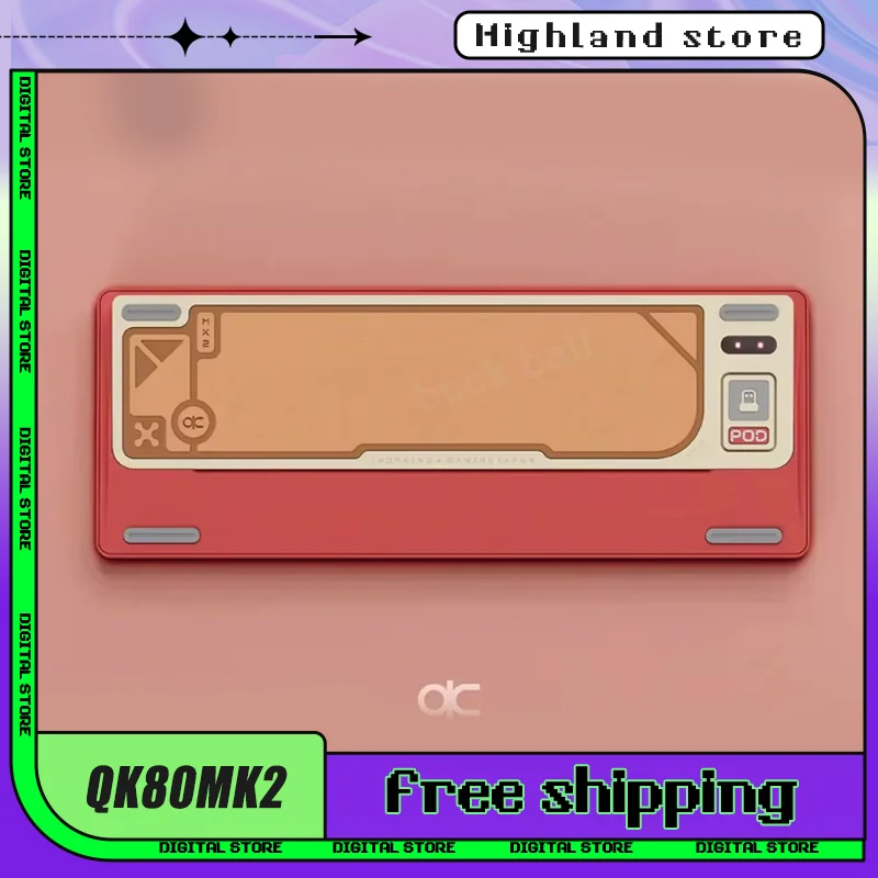 Комплект механической клавиатуры QWertykeys QK80MK2