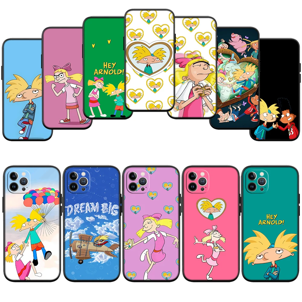 S-Special Art Hey A-Arnold Phone Case for Samsung A6 A7 A8 A9 010 A02 A02S A03S A10 10S A20 A20S A30 A30S A40S A50 A50S A70