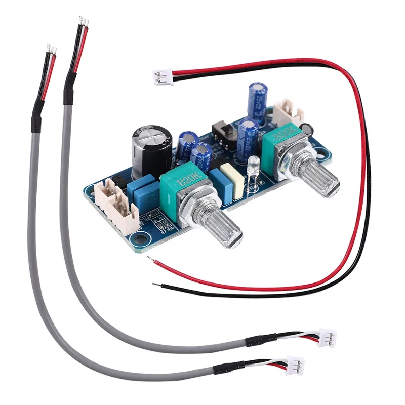 Фильтр нижних частот басовый сабвуфер предусилитель плата усилителя одиночный