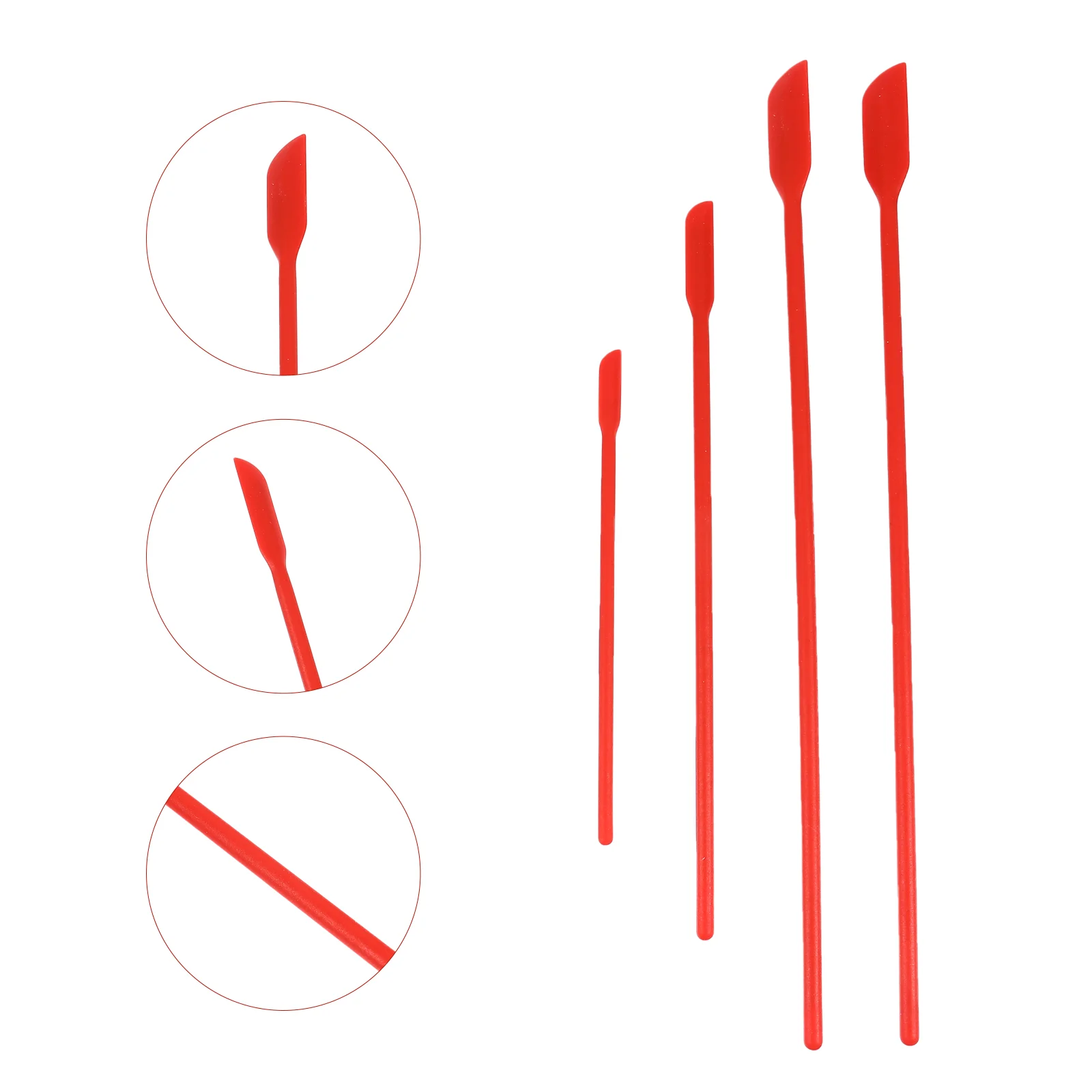 

Spatula Silicone Spatulas Jar Rubber Spreader Tiny Lotion Butter Cake Mixing Bottle Thin Cream Tool Icing Kitchen For kitchen