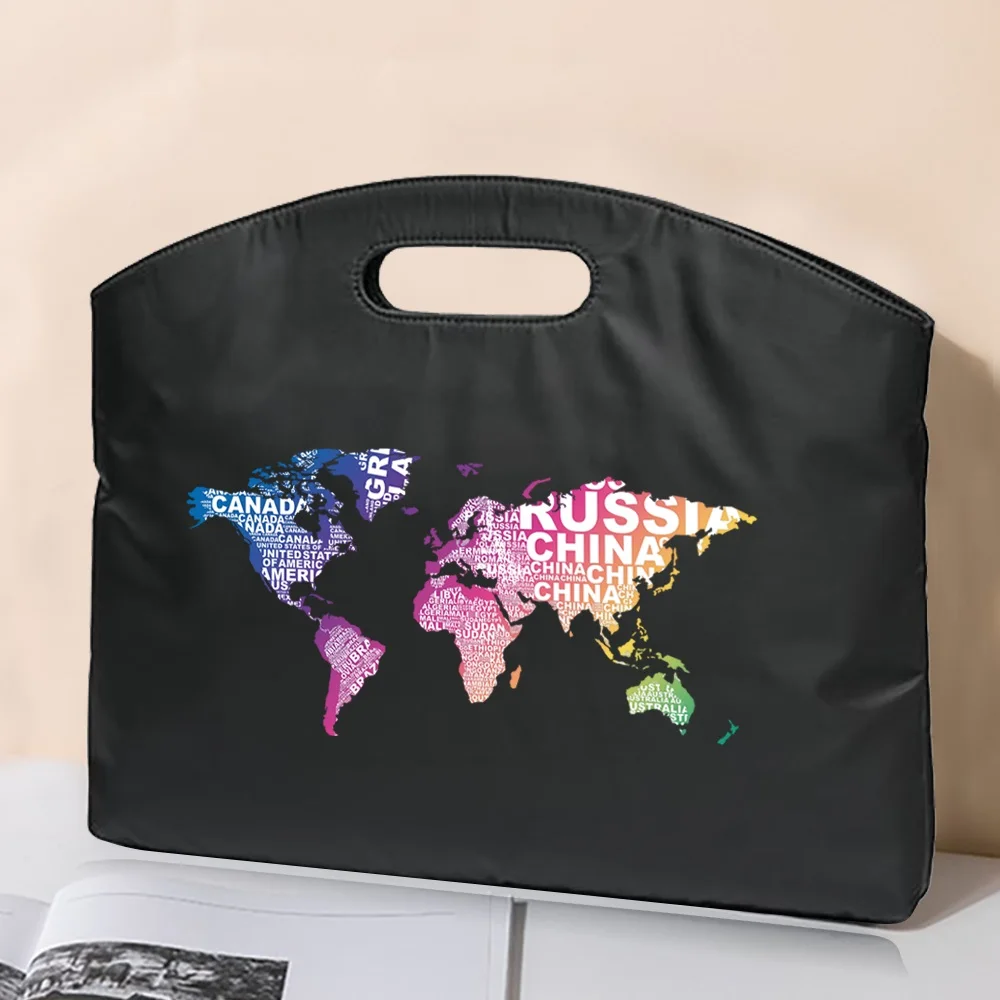 Business Briefcase Office Travel Computer Work Business Trip File Package Laptop Bag Protection Handbag Conference Document Bag