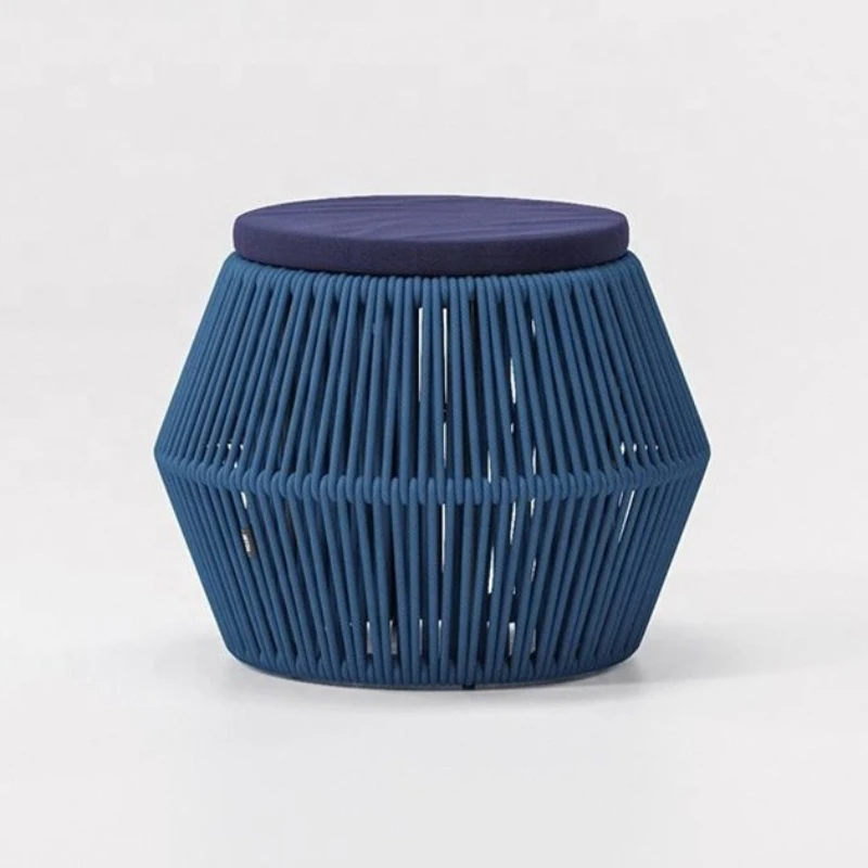 

high quality Patio coffee table living room tea table beach balcony rattan wicker Outdoor Garden side table