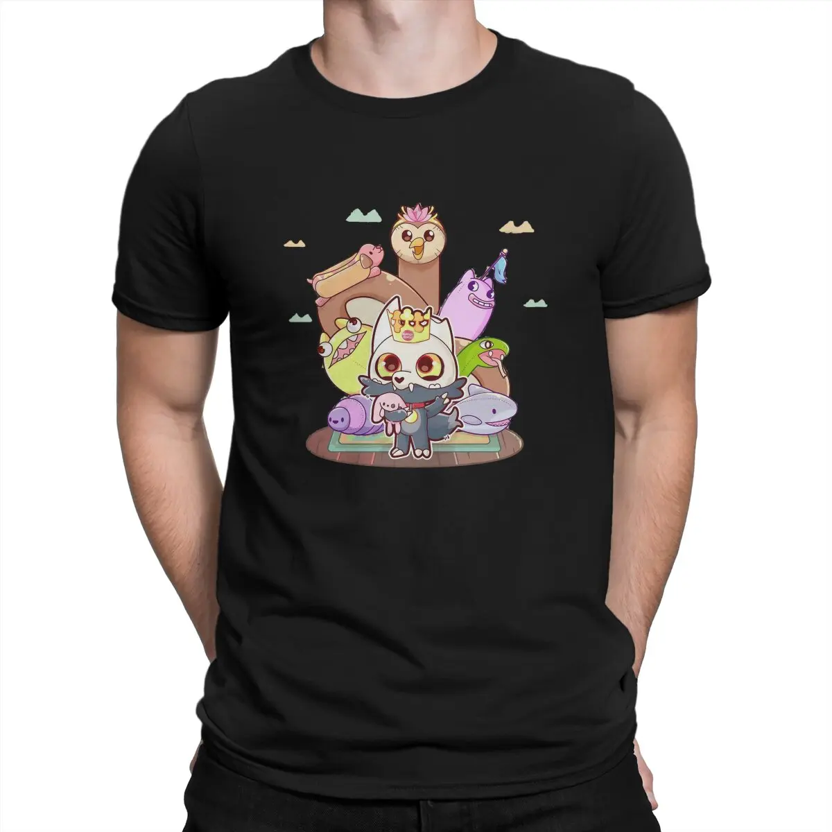 

Men's Smol King Hooty T Shirt The Owl House Cotton Tops Vintage Short Sleeve Crew Neck Tee Shirt 6XL T-Shirt