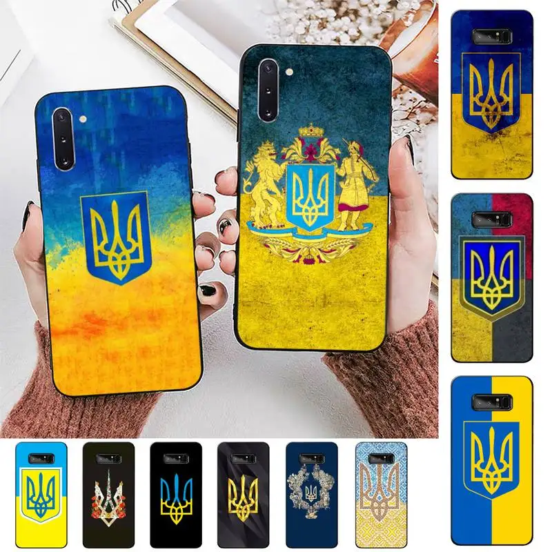 

Yinuoda Ukraine Flag Phone Case for Samsung Note 5 7 8 9 10 20 pro plus lite ultra A21 12 72