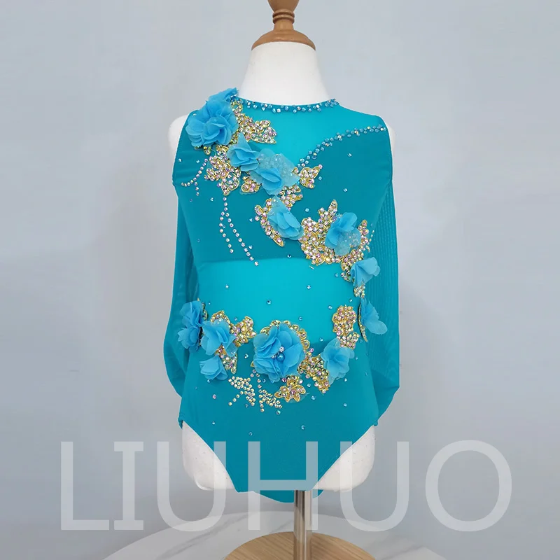 LIUHUO Lyrical танцевальное платье для выступления цветная юбка с шестом заводская