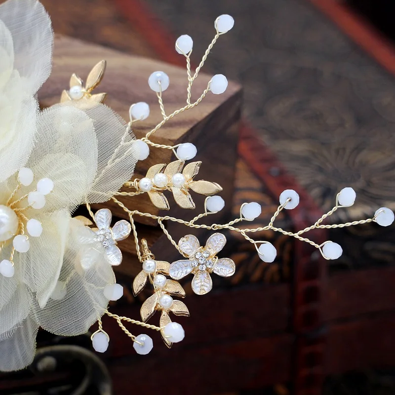 Заколки для волос в форме цветка шампанского золотистые шпильки заколки женщин и