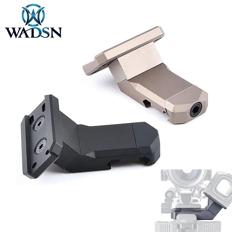 

Wadsn Tactical Offset Optic Mount 45 Degree Offset Red Dot Sight Base For RMR SRO Airsoft Rifle Gun Hunting Accessories