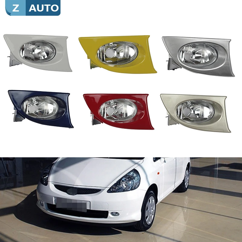Front bumper light For HONDA FIT JAZZ GD1 GD3 2003 2004 2005 2006 2007 2008 Fog Lamp Shade Hatchback Lights |