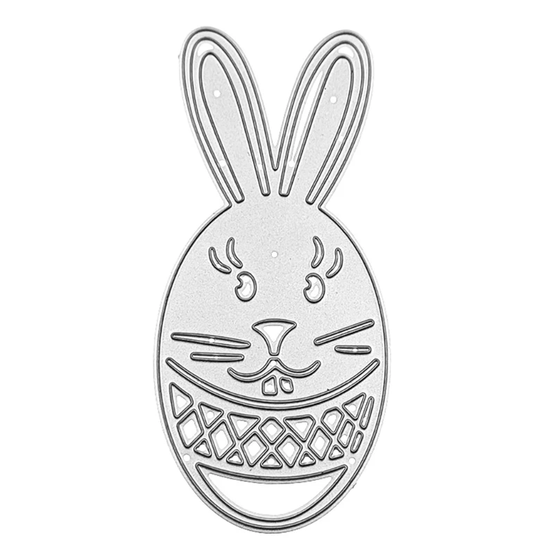 

Easter Eggs Bunny Metal Cutting Dies Stencil Scrapbooking DIY Album Stamp Paper Card Embossing Decoration Craft
