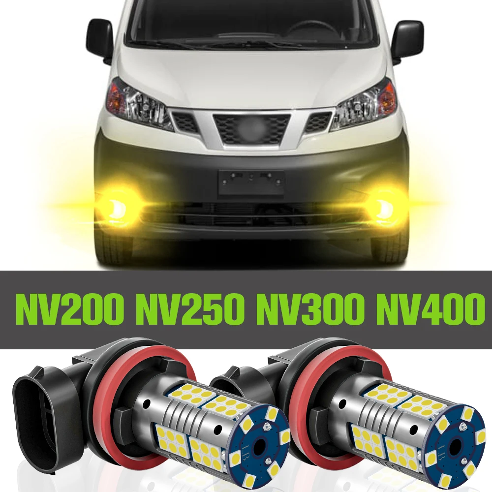 

2x LED Fog Light Accessories Lamp For Nissan NV200 NV250 NV300 NV400 2010 2011 2012 2013 2014 2015 2016 2017 2018 2019 2020