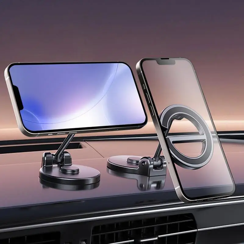 

Magnetic Car Phone Mount Holder 360 Degree Rotation Cell Phone Holder Stand Adjustable Magnetic Phone Holder for Car Dashboard