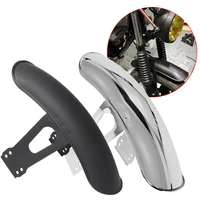 1pcs black metal motorcycle front fender mudguard cover protector for cg125 cafe retro modification