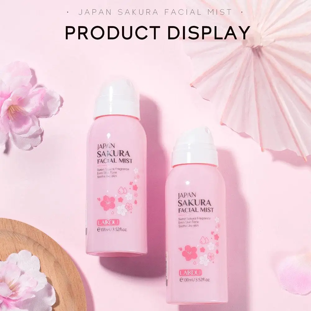 Для LAIKOU Sakura Тонер Увлажняющий мягкий улучшающий сияние 100 мл для кожи Осветляющий