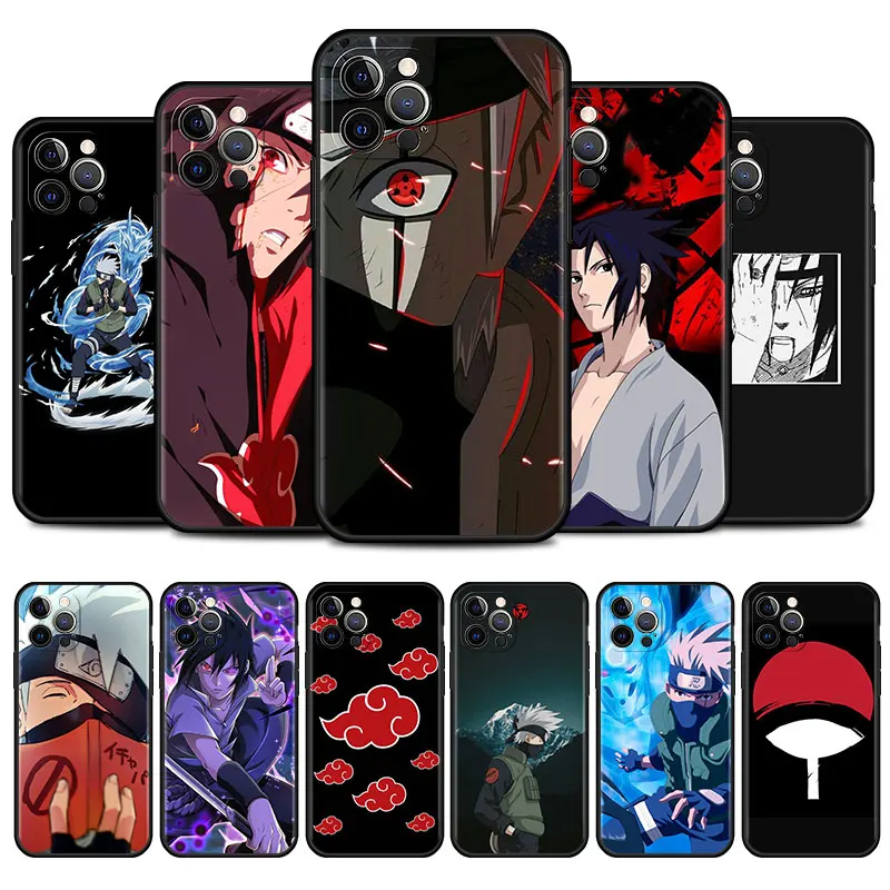 Чехол для телефона Naruto Sasuke Uchiha iPhone SE2 7 8 Plus 5s 6 XR XS Max 11 12 13 Pro mini |