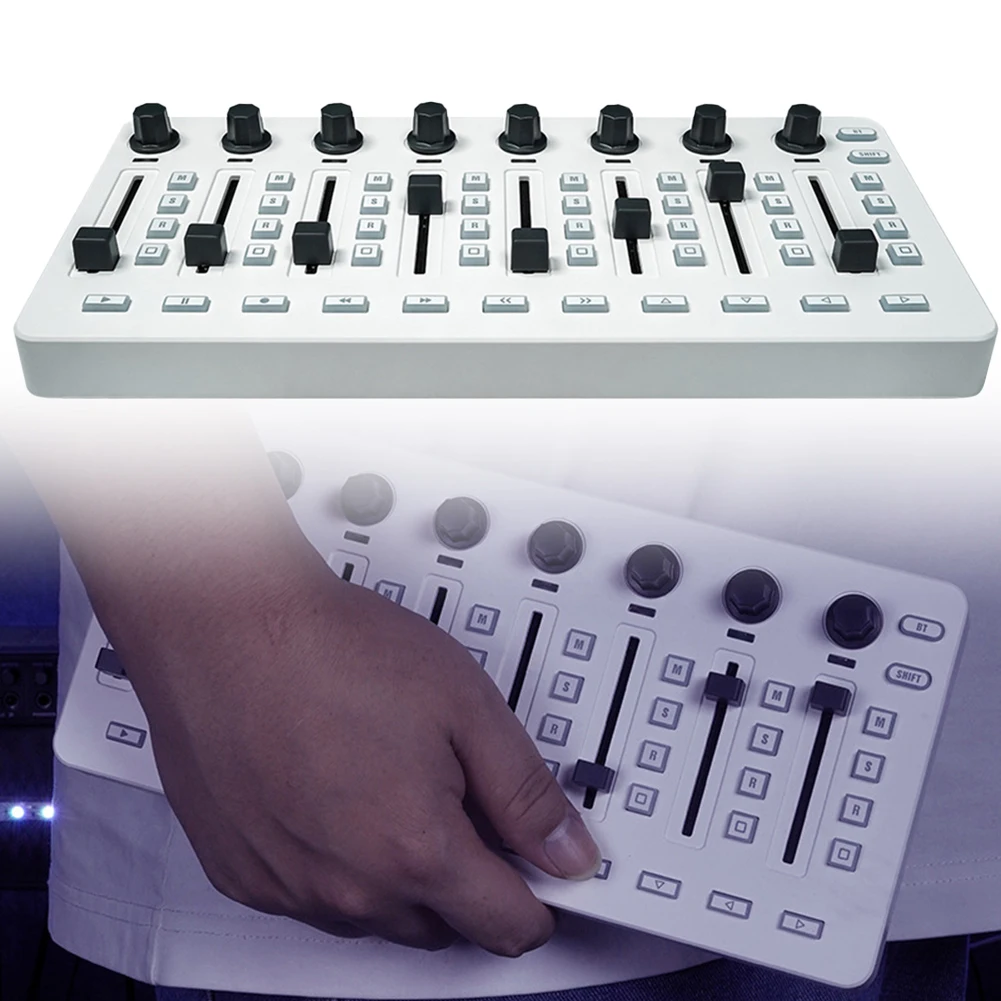 Для M-VAVE SK11 SMC-MIXER беспроводной MIDI-контроллер микшерная консоль BT-соединение