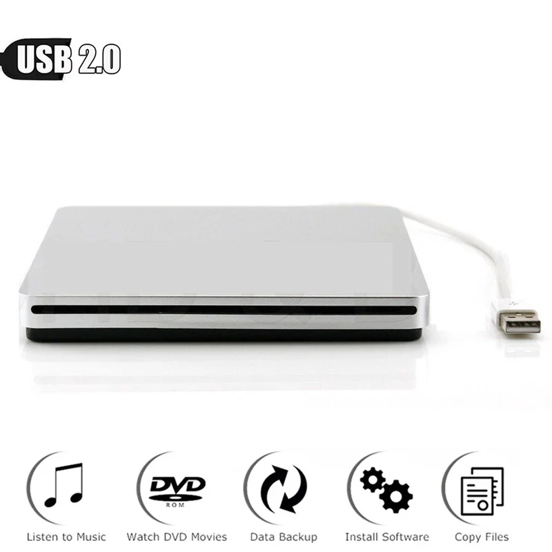 

Dvd-накопитель для Apple Mac Mini Unibody Mid-2011 A1347 Настольный Usb 3. 0 Superdrive 8x Dvd-rom Комбинированный проигрыватель 24x Cd с внешним приводом