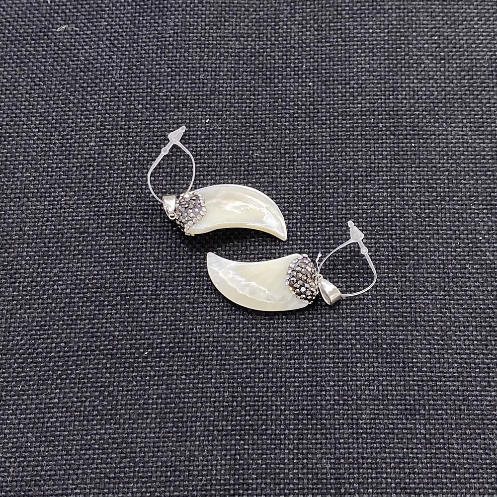 Перламутровая Подвеска из натуральной пресноводной ракушки в форме перца