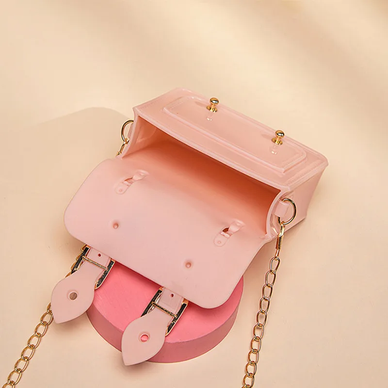 Women Mini Handbags Jelly Tote Candy Color Crossbody Bags For Girls Ladies Messenger Bag Summer Shoulder Handbag Bolsa Feminina