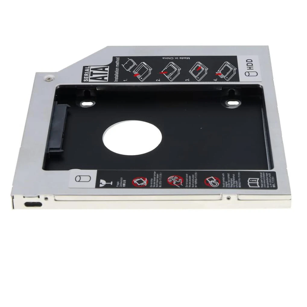 SATA 2-й жесткий диск SSD кронштейн для оптического отсека Dell Inspiron 17 5767 15 3545 3552 5458 5565 5567