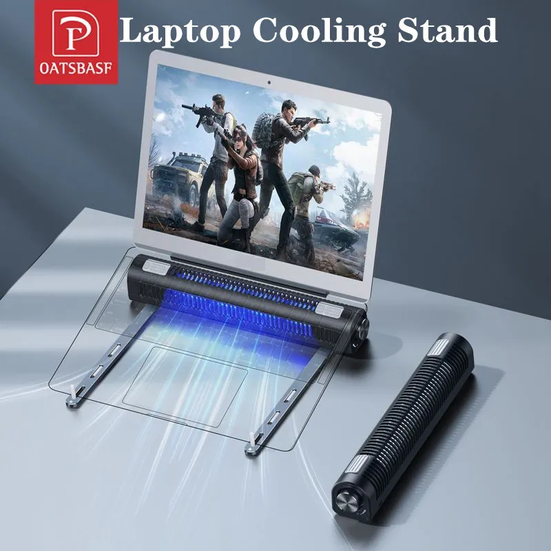 

OATSBASF Laptop Cooling Stand Gaming Notebook Cooler For MacBook Air Pro Lenovo Dell Xiaomi Gaming Laptop CPU Cooling Radiator