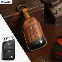 luxury car smart key case cover shell for volkswagen vw golf 7 mk7 tiguan l lamando bora lavida plus touran lamando accessories