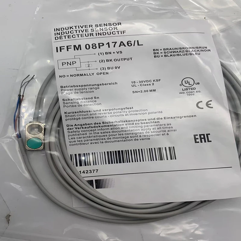 Новый датчик для бесконтактного переключателя 08N17A6/35L 08N37A6/35L IFFM 08P17A6/35L в наличии