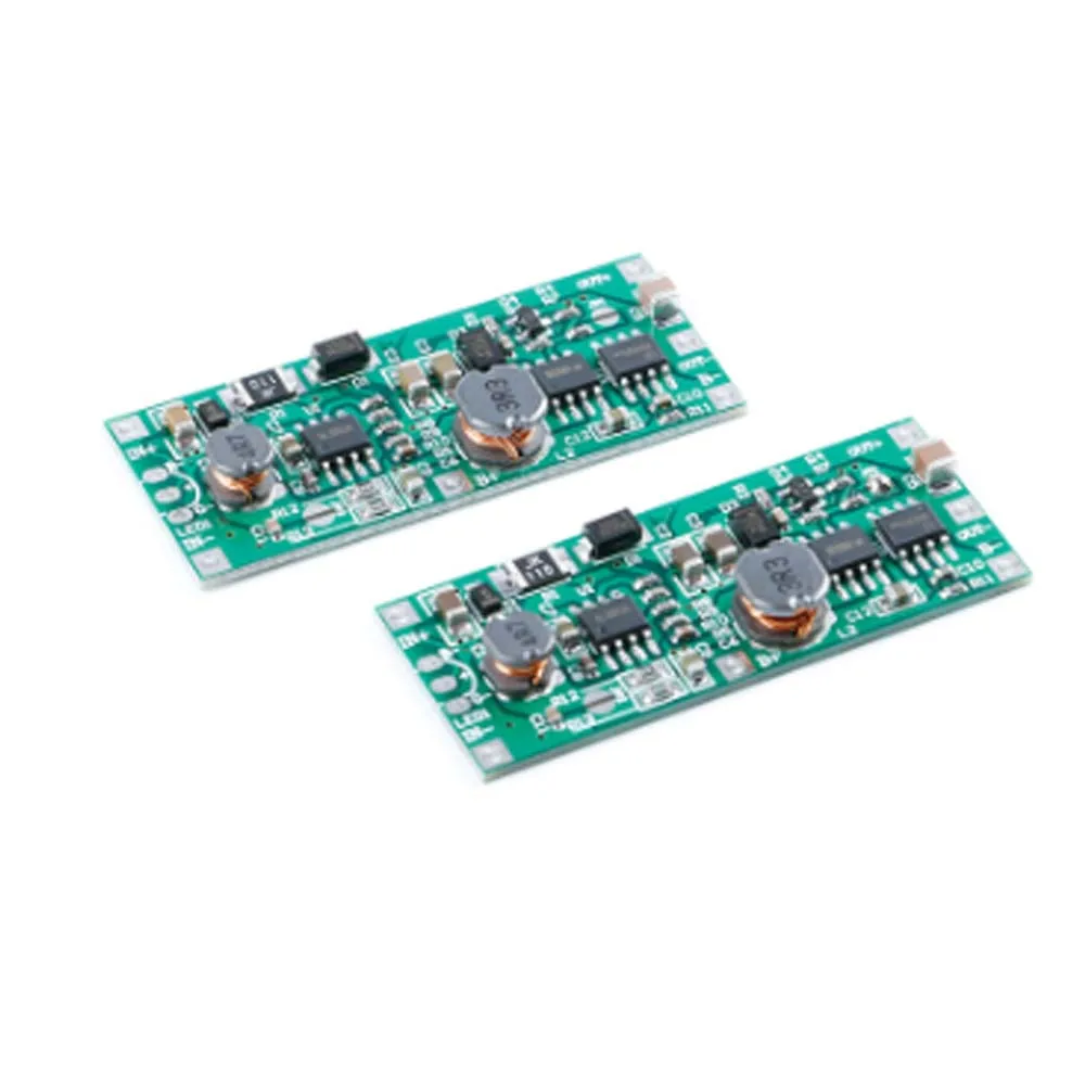 

3.7V lithium battery DC DC UPS uninterrupted module charging and discharging boost 9V/12V power failure boost