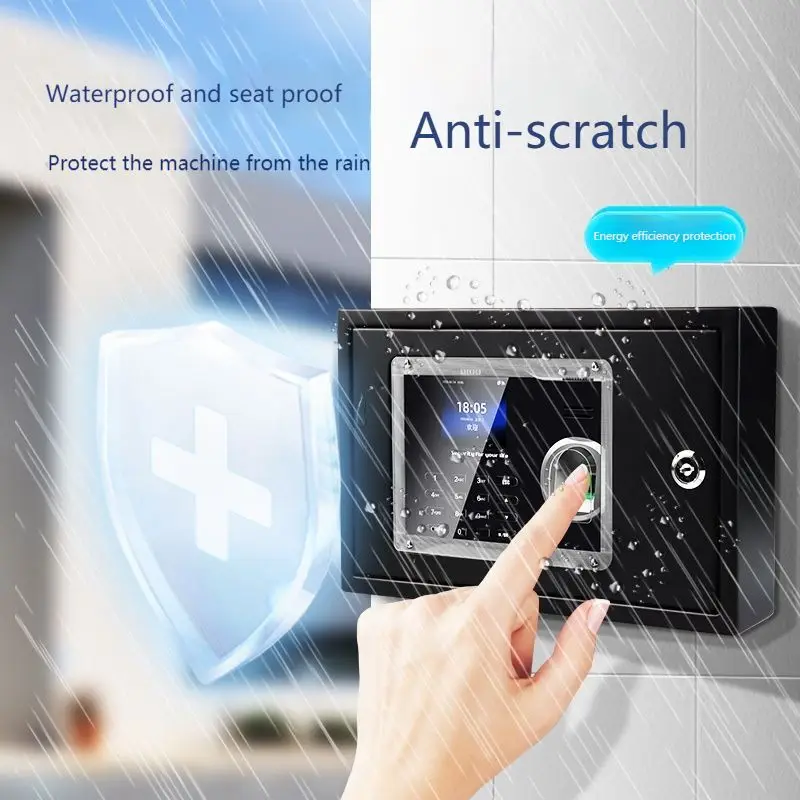 

Металлическая защитная коробка, Защитная крышка для устройства отпечатков пальцев, времени посещаемости, U160 U100 Iclock300 360, металлическая защи...