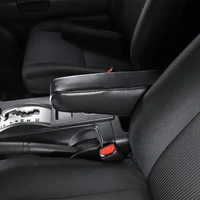 for toyota fj cruiser 2007 2021 car central control armrest storage box pad leatherfabric black auto interior accessories