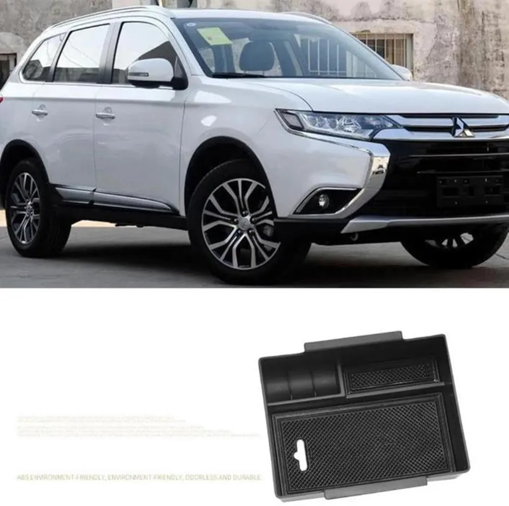 Фото Органайзер-лоток для хранения в подлокотнике центральной консоли для Mitsubishi Outlander 2013-2018, 2019, 2020-2021 №1