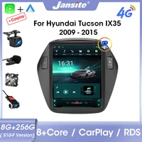 jansite 2din android 11 car radio for hyundai tucson 2 lm ix35 2009 2015 multimidia player carplay stereo ips screen autoradio