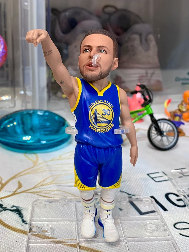 NBAed Basketball Player Action Figure Superstar James Curry Harden Thomson Figurine Doll Best Gift for Boyfriend Funny Dolls Toy