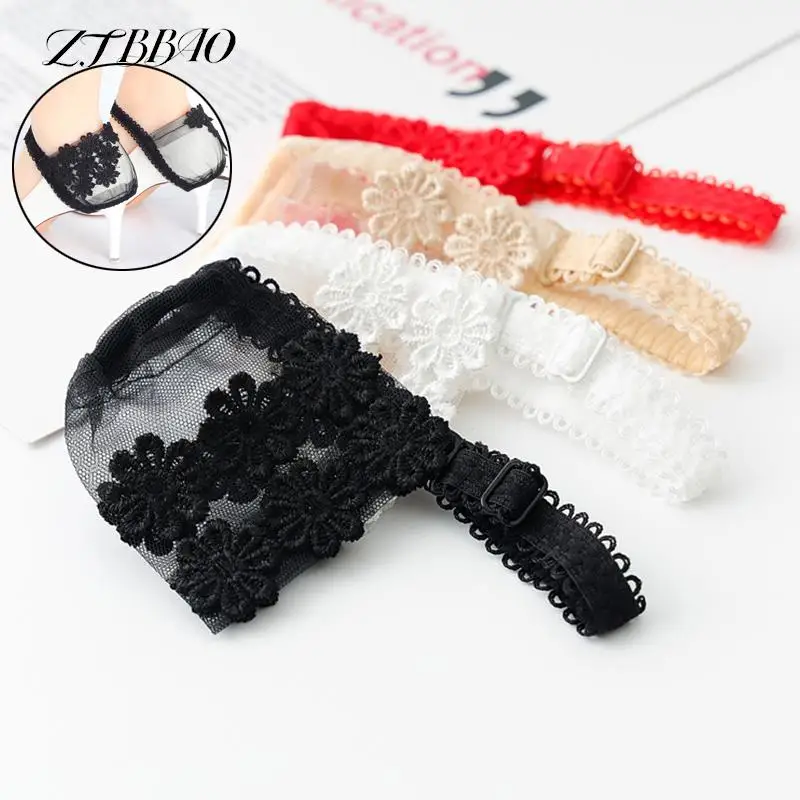 

2PCS Elastic Shoe Laces for Loose Women Shoes Fashion Shoelaces Female High Heels Anti-Drop Heel Badge Lace Shoe Strap