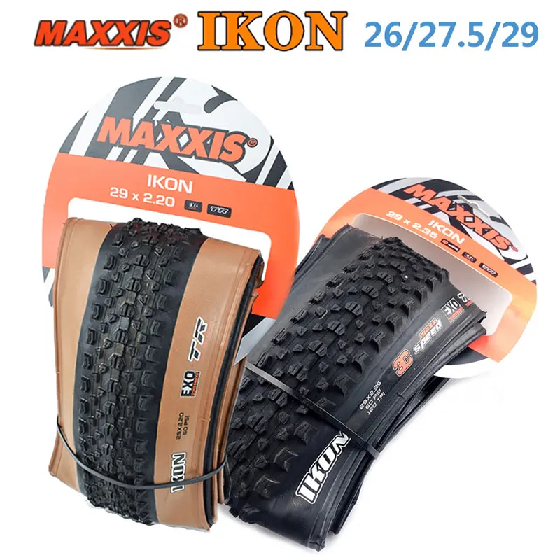 

MAXXIS IKON Tubeless EXO TR 26X2.2/2.35 27.5*2.2 29*2.2/2.35 MTB Bike Tire Fold Bicycle 29er Tyres Mountain Bike Cycling Pneu